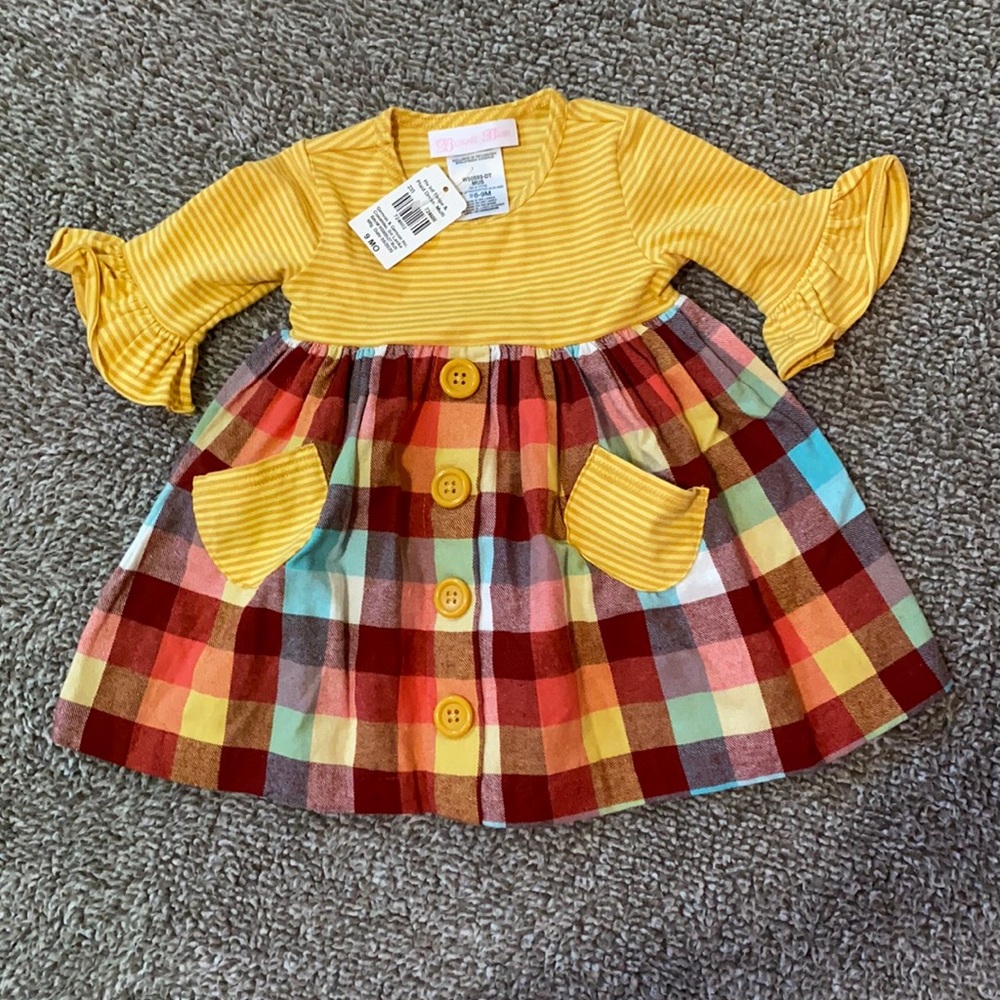 Bonnie Baby Plaid Dress
